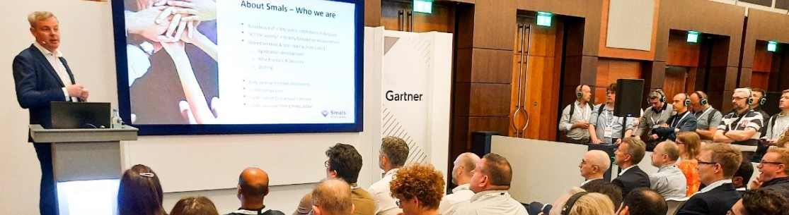 Willem Salembier de Smals chez Gartner à Londres